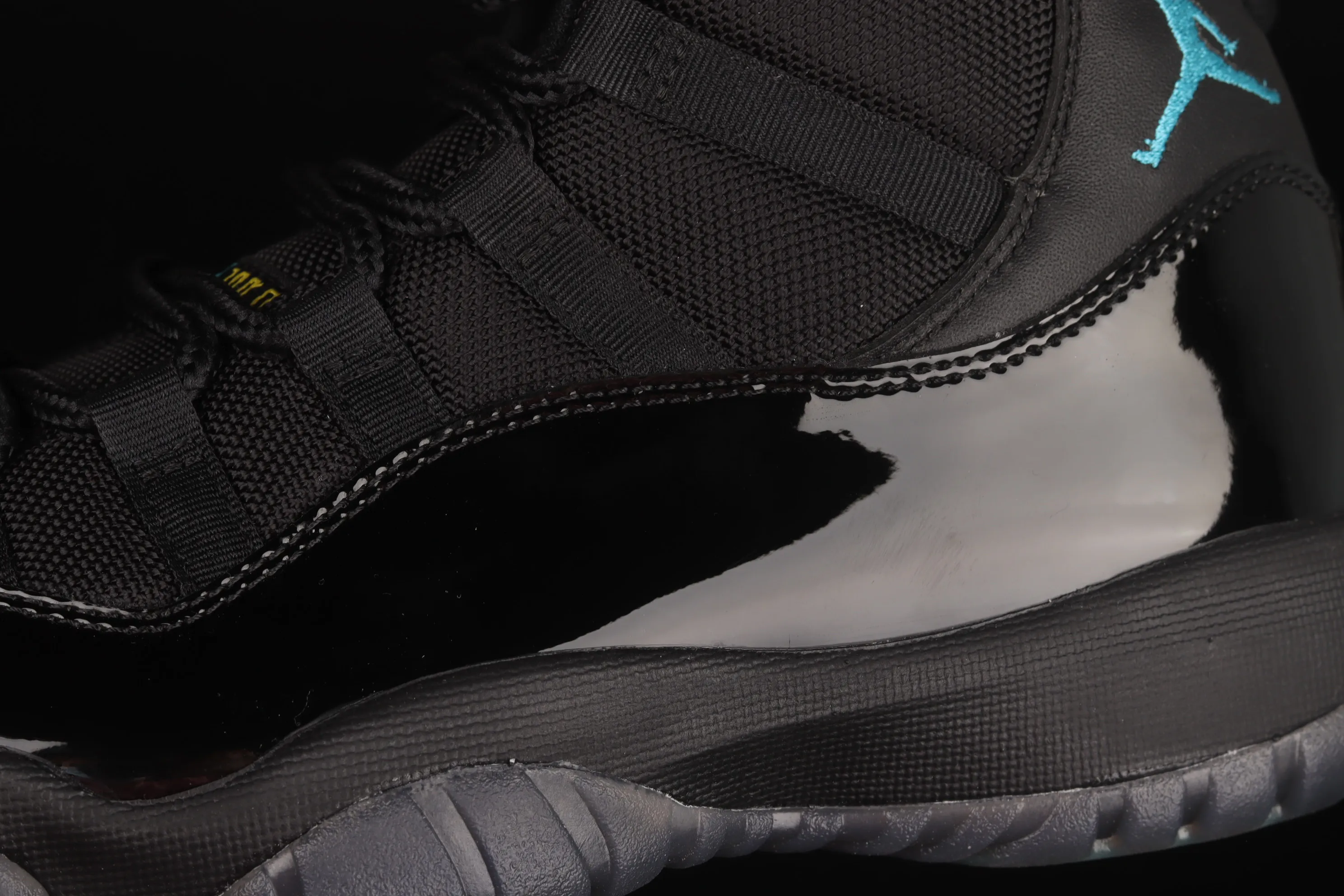 All categories Air Jordan Jordan series basketball shoes Air Jordan 11 F version Air Jordan Retro 11 Gamma AJ11 Gamma blue Joe 11 black and blue 378037-006